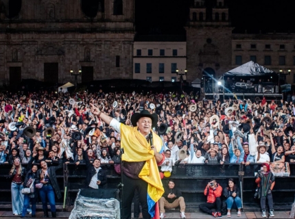 Walter silva en Joropo al  parque 2025